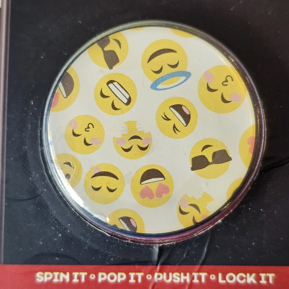 SpinPop: Phone Grip & Stand - EMOJIS